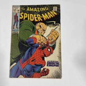 Amazing Spider-Man 69 FN- Fine- 5.5 Marvel 1968