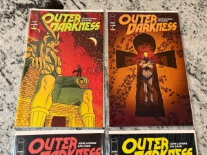 Lot Of 4 Outer Darkness Image Comic Books # 1 2 3 4 NM 1st Prints 6 J433