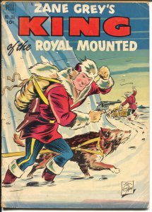 King Of The Royal Mounted-Four Color Comics #384 1952-Zane Grey-Jim Gray-G+