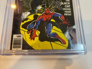 Amazing Spider-Man (1979) #194 (CGC 9.4 SS) Signed Sketch (Black Cat) Al Milgrom