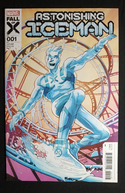 Astonishing Iceman #1 Land Cover (2023)