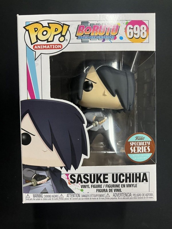 Figurine Sasuke Uchiha / Boruto Naruto Next Generations / Funko Pop  Animation 698 / Exclusive Specialty Series