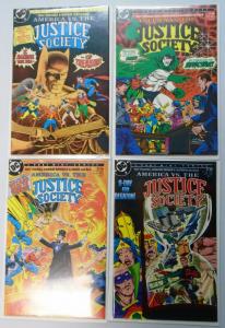 America vs. Justice Society, Set:#1-4, Average 8.5/VF+ (1985)