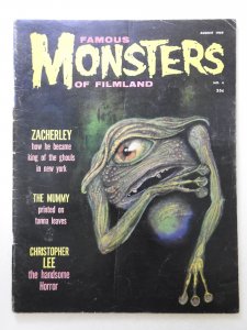 Famous Monsters of Filmland #4 (1959) Solid VG- Condition!