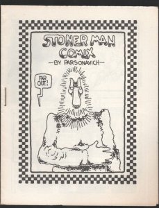 Stoner Man Comix #1 1981-1st issue-Parsonavich art-Mini comic-size is about 4...