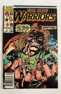 The New Warriors #3 (1990) NEWSSTAND EDITION