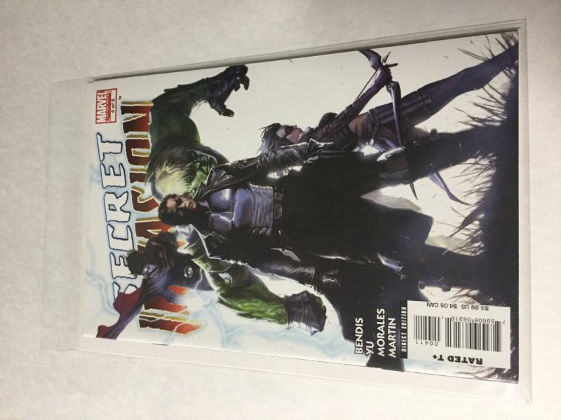 Secret Invasion #4 (2008) Near Mint     (Nm07)