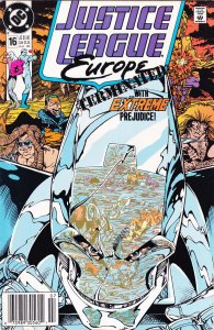 Justice League Europe #16 (Newsstand) FN ; DC | Keith Giffen