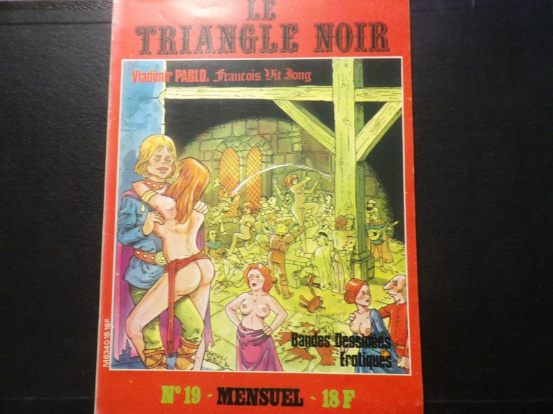 Le Triangle Noir 19 Vladimir Pablo Francois Vit Long French Adult Comic VF