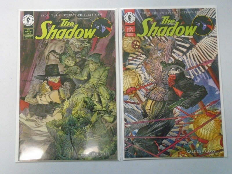 The Shadow set #1+2 Movie adaptation 8.0 VF (1994 Dark Horse)