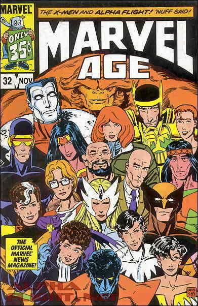 Marvel Age #32 FN; Marvel | save on shipping - details inside