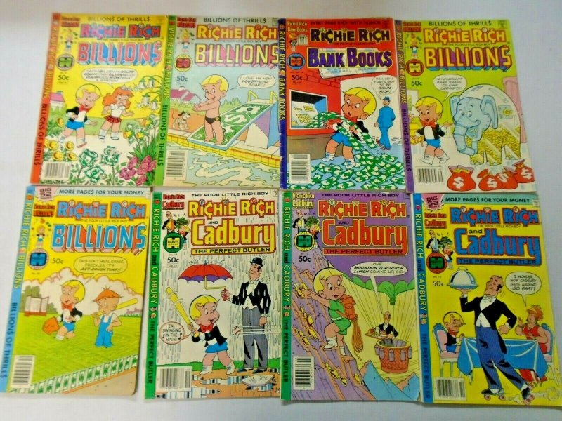 Richie Rich More Modern Comic Lot 35 Different Very Good to Excellent Condition