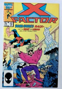 X-Factor #12 (Jan 1987, Marvel) VF-