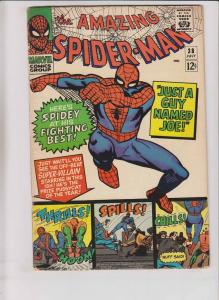 Amazing Spider-Man #38 VG- steve ditko's last issue - mary jane cameo - stan lee