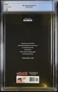 The Crow Dead Time #1 2024 Sumerian CGC 9.9 O'Barr Virgin Convention Edition B