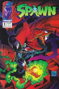 Spawn   #1, VF+ (Stock photo)