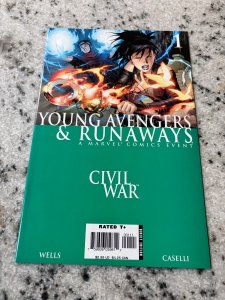 Young Avengers & Runaways # 1 NM 1st Print Civil War Tie-In Marvel Comics 4 J391