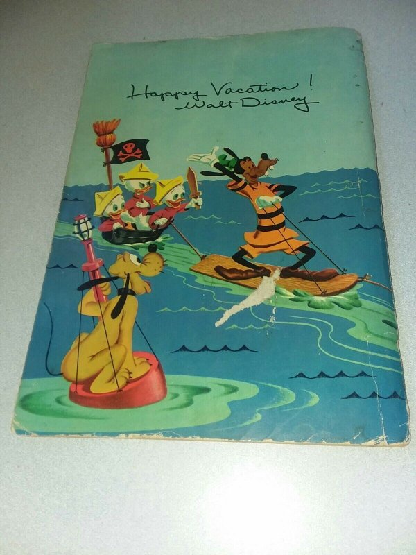 Walt Disney's vacation parade #4 dell pub. 1953 comics golden age uncle scrooge