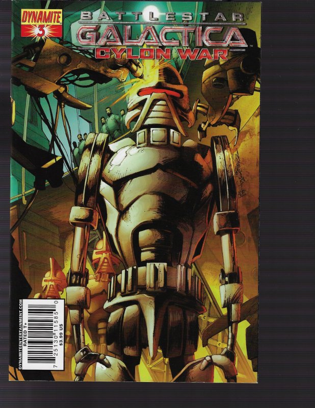 Battlestar Galactica Cylon War #3 (Dynamite, 2010)