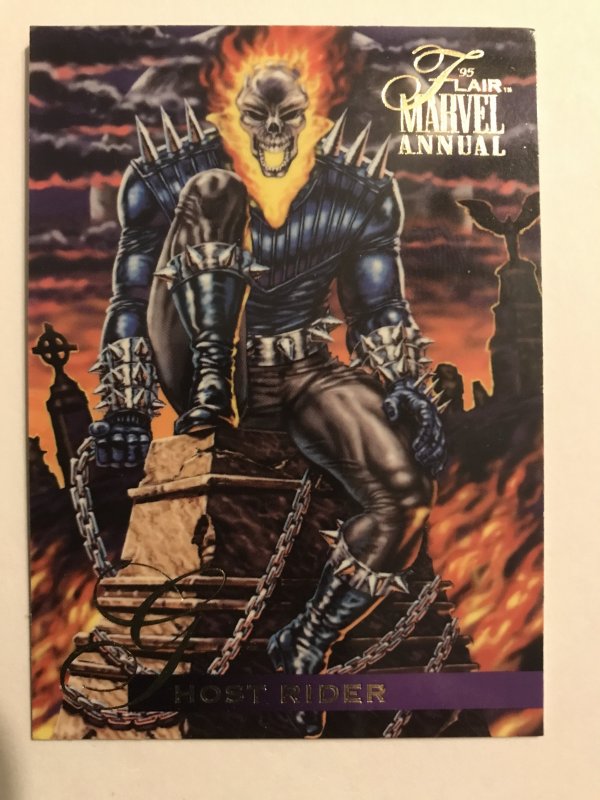 GHOST RIDER #123 card : Marvel Annual 1995 Flair; NM/M; base, Fantastic Four