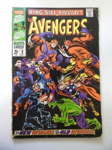 The Avengers Annual #2 (1968) VG Condition