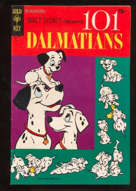 101 Dalmations #1, Fine+ (Actual scan)