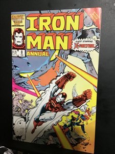 Iron Man Annual #8 (1986) Super high grade X-Factor key! NM wow!