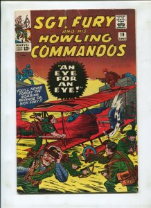 SGT FURY #19 (6.0) AM EYE FOR AN EYE!