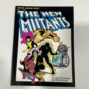 New Mutants 4 Marvel Graphic Novel 1st Print Very Fine VF 8.0 Marvel