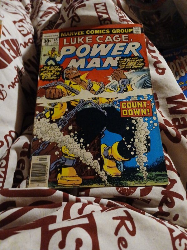 Luke Cage Power Man 44 And 45 Bronze Age Marvel Comics Lot Run Set Collection