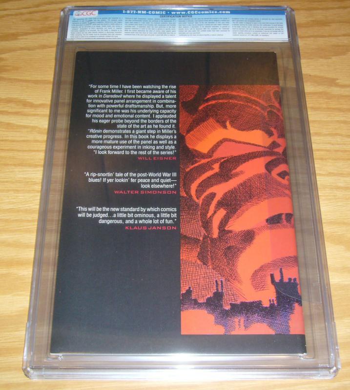 Ronin #1 CGC 9.6 dc comics - frank miller - bronze age - first appearance 1983
