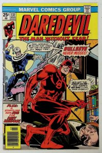 Daredevil #131 (1976) First Appearance of Bullseye! Staining on bc, see photo