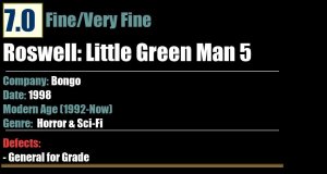 Roswell: Little Green Man 5 (1998) FN/VF Bongo comic
