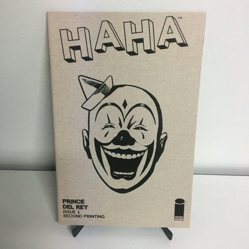 HaHa #1 #2 2nd Printing Set Lot Prince Thorogood Del Ray Horror Image 2021