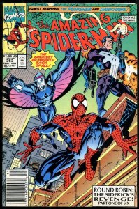 Amazing Spider-Man 353 NM 9.4 Newsstand Marvel 1991