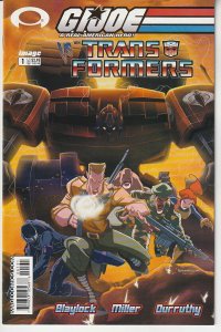 G.I. Joe vs. The Transformers #1 Cover C - Kaare Andrews (2003)