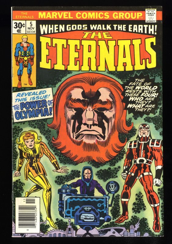 Eternals #5 FN+ 6.5 1st Makarri, Domo, Zuras, and Thena!