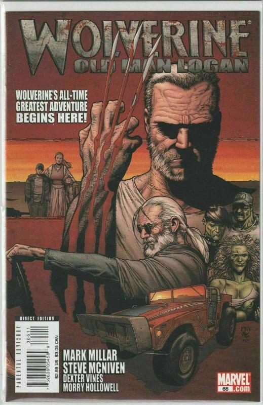 WOLVERINE #66 - NM/NM+ 1ST OLD MAN LOGAN APP - MODERN AGE KEY