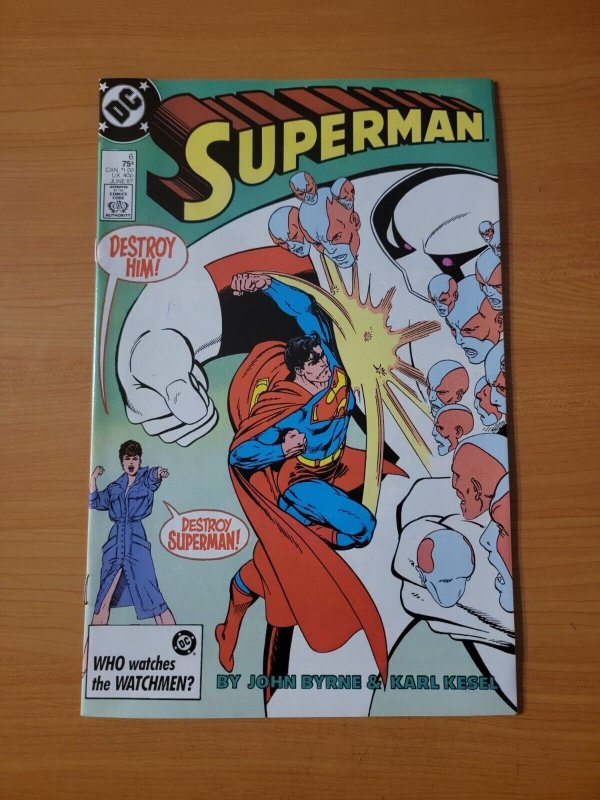 Superman #6 Direct Market Edition ~ NEAR MINT NM ~ 1987 DC Comics