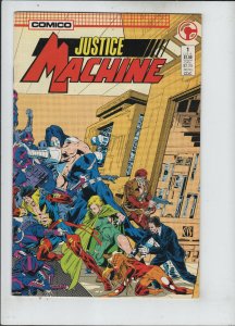 Justice Machine #1-17 Set 