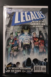 DC Universe: Legacies #2 Andy Kubert / Joe Kubert Cover (2010)