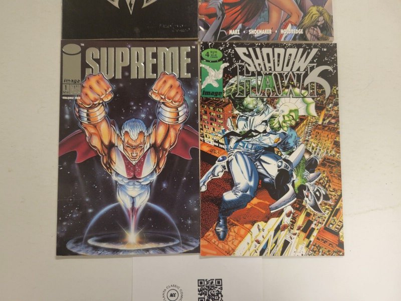 4 Image Comics #1 4 Shadow Hawk + #1 Supreme + #1 Zealot 88 TJ30