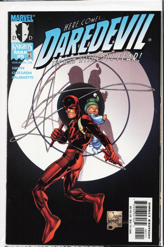 Daredevil #5 Variant Cover (1999) Daredevil