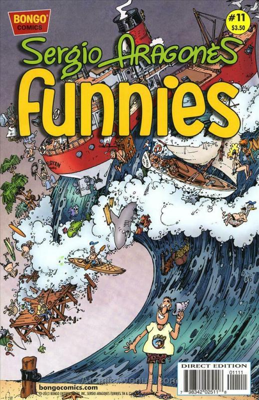 Sergio Aragonés Funnies #11 VF/NM; Bongo | save on shipping - details inside