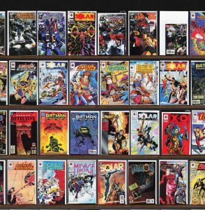 Huge Lot 150+ Comics with Archer & Armstrong, Detective Comics, Batman & More!