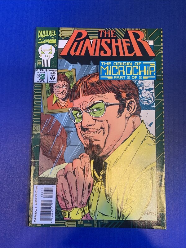 The Punisher #2 The Origin Of Microchip 759606015221