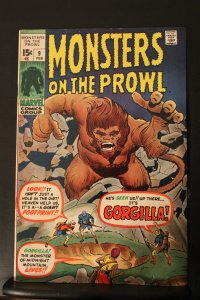 Monsters on the Prowl #9 (1971) High-Grade VF Kirby Monsters wow!