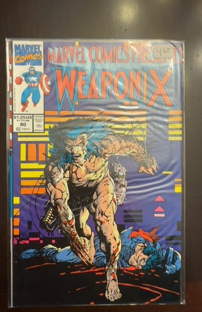 Marvel Comics Presents #80 (1991) Wolverine 