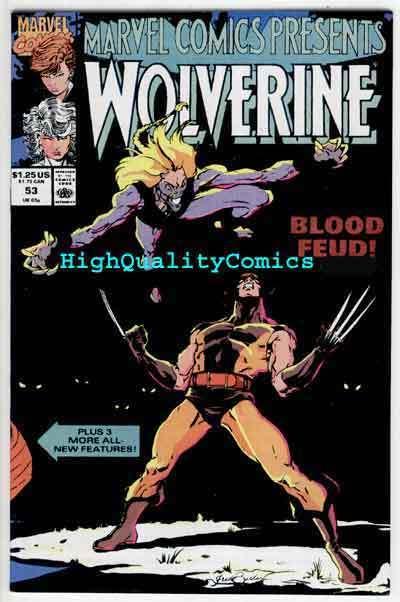 MARVEL COMICS PRESENTS #53, NM+, Wolverine, Len Wein, Bill Mumy, Black Widow