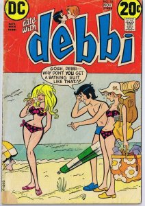 Date With Debbi #18 ORIGINAL Vintage 1971 DC Comics GGA Good Girl Art Bikini